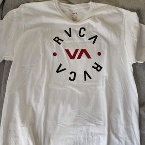RVCA XXL WHITE SHIRT